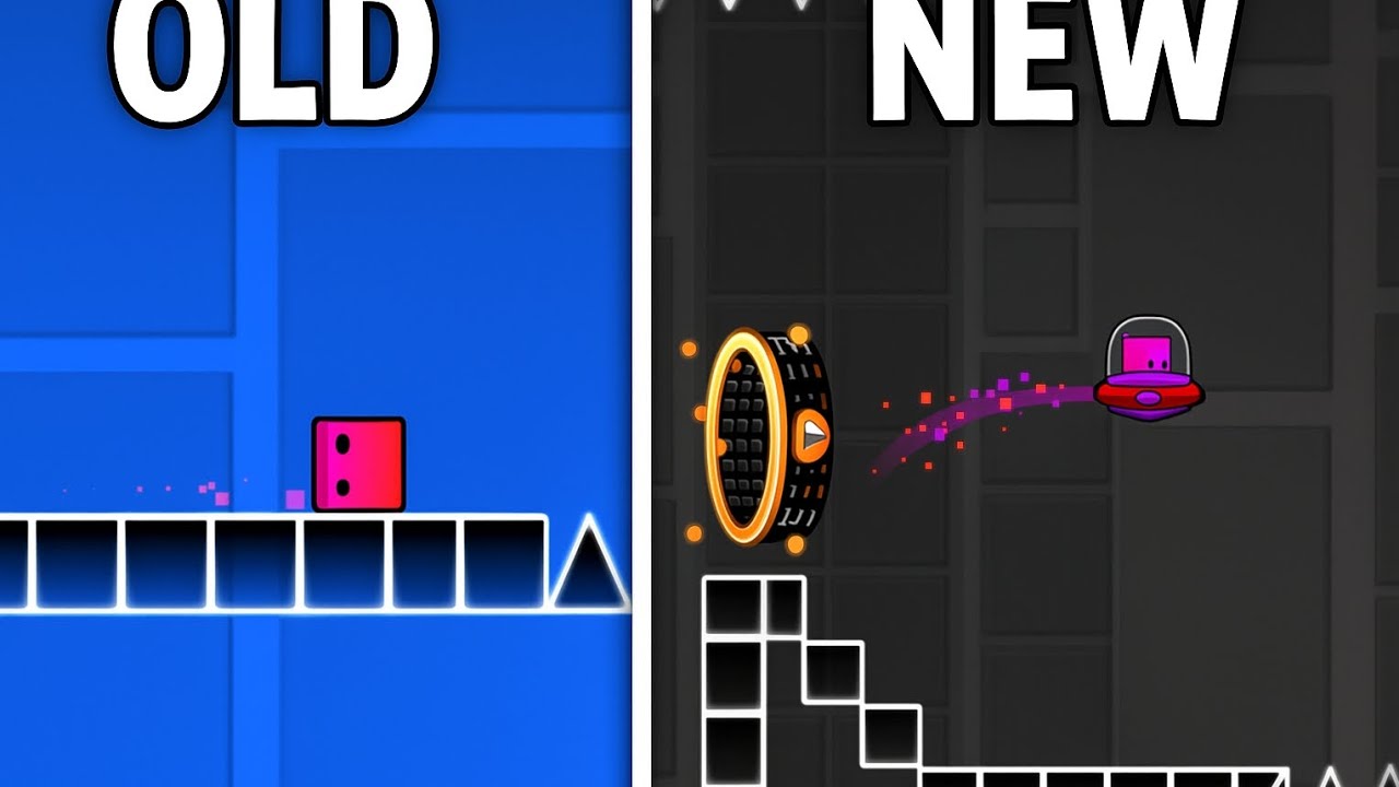 Playing The First User Created Level VS The Newest Ones | Geometry Dash ...