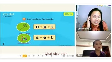 51 Talk | FULL Class | Level 2 Student | Phonics with the Ee, Nn & Ss sounds.