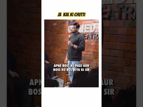 Chutti | #standupcomedy #corporatelife