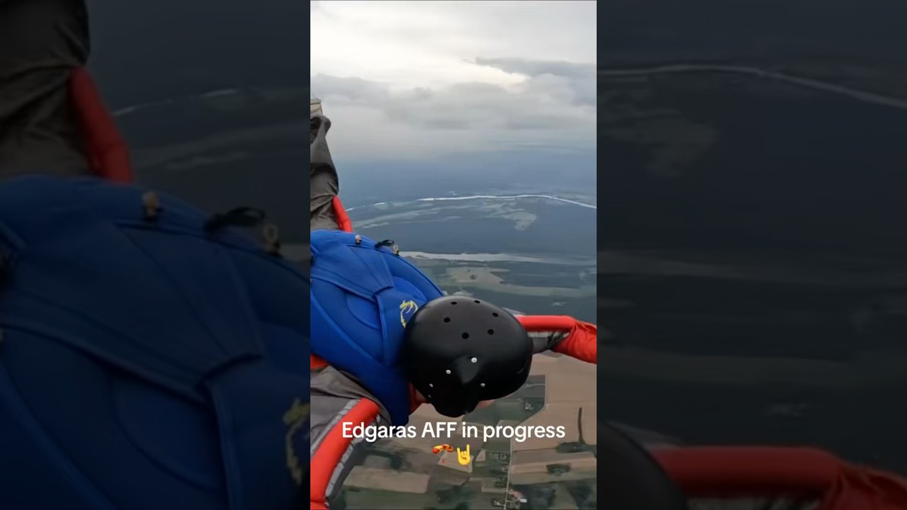 Edgaras rocking his AFF! 