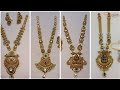 Antique gold long chains with earrings designs with weightlatest fashion designs long harams