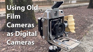 60 Year Old 50 Megapixel Camera -- Using Digital Backs with Classic Cameras