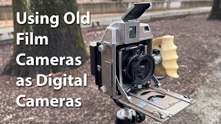60 Year Old 50 Megapixel Camera  Using Digital Backs with Classic Cameras