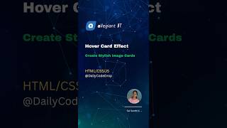 Hover card(HTML/CSS)
