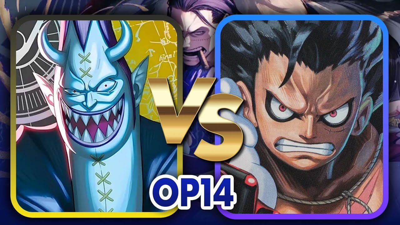 OP14 Гекко Мория против Синего/Фиолетового Монки Д. Луффи | Комментарии от лица создателей One Pi...
