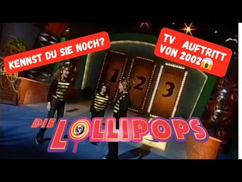 🍭Die Lollipops - Biene Maja Song LIVE bei "1,2 oder 3" - 2002 -Nostalgiegefühle pur!