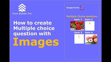 Form Builder Pro multiple choice with images
