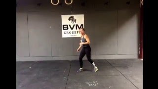 Pulling as you run drill