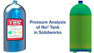 Famous Pressure Simulation - No² Tank in Solidworks! Tutorial Net Worth