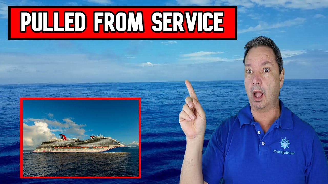 CARNIVAL VISTA PULLED FROM SERVICE, MORE CRUISE SHIPS AVOID AMSTERDAM