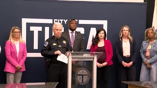 Tulsa police, mayor talk downtown shootings over the weekend