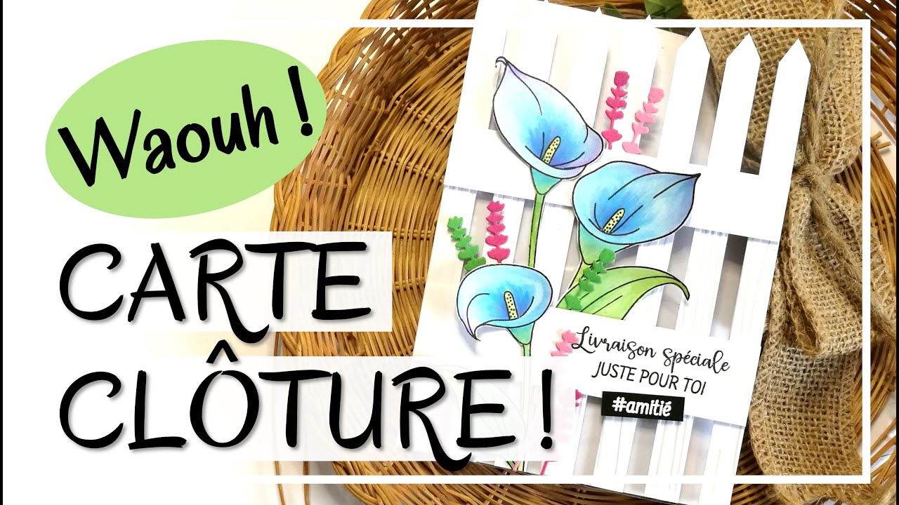 VOUS VOULEZ UNE CARTE QUI EN JETTE ? Carte AJOURÉE, ORIGINALE et fraîche ! Tuto Carterie DIY Scrap