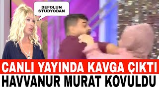 HAVVANUR MURAT CANLI YAYINDA KAVGA ETTİ SEDA SAYAN KOVDU ! SABAHIN SULTANI SEDA SAYAN