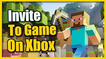 How to Invite Crossplay Friends in Minecraft on Xbox to game (Turn On Multiplayer)