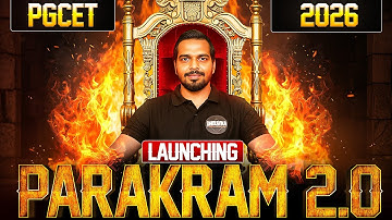 PGCET 2026 | Parakram 2.O Batch Launching ️‍🔥 | PGCET MBA | PGCET MCA