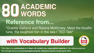 80 Academic Words Ref from 