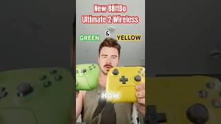 New 8BitDo Ultimate 2 Green & Yellow controllers!! :) #gaming #8bitdo #nintendoswitch #steam