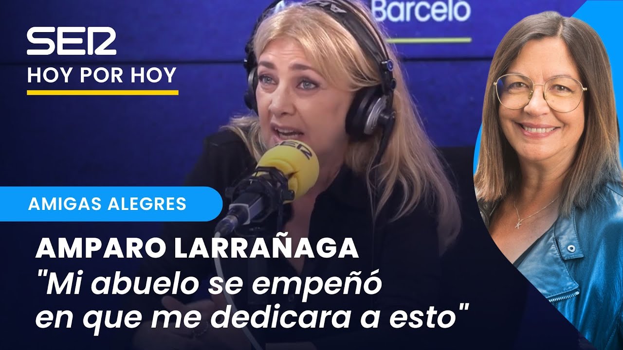 Amparo Larrañaga, actriz: "Iba para médico, pero de pronto me vi en un escenario" | Amigas Alegres