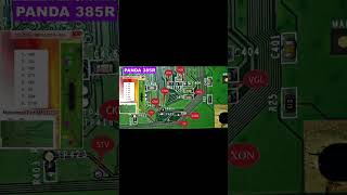 Panda 385R LCD Panel No Display Problem Fix 🛠️ | COF Voltage Bypass & Jumper Mapping Tutorial