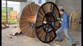 Process For Producing Electrical Coils Extremely Large Low Costs, Effective Recycling Wood surprised