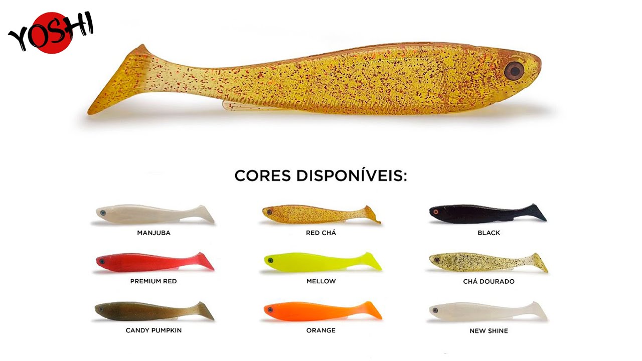 Shad Yoshi 15cm Monster 3X - Isca para Grandes Predadores