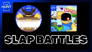 HOW TO GET THE HUNT SLAP BATTLES BADGE (The Hunt Event)