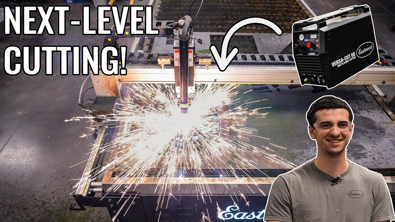 Начните резать толстый металл дома с помощью ЭТОГО! Плазменный резак Eastwood CNC 60 AMP
