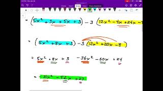 Pre-Calculus 11 Lesson 6.0a "Multiplying Polynomials Review"