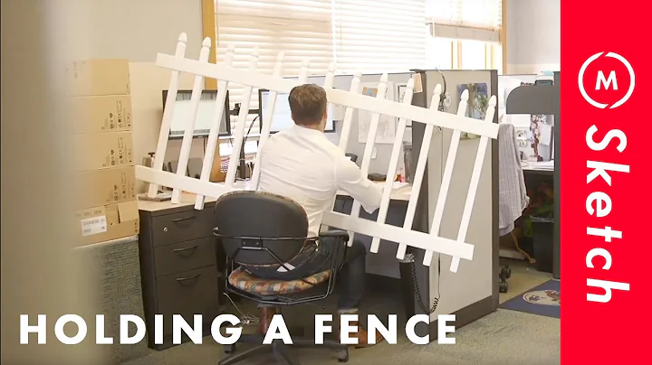 Holding A Fence | Messenger Sketch