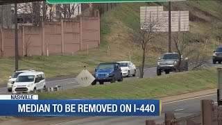 Lane closures begin on March 1 for I-440 construction project
