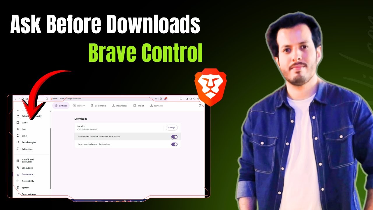 How To Set Brave Browser to Ask Before Saving Downloads – Step by Step ...