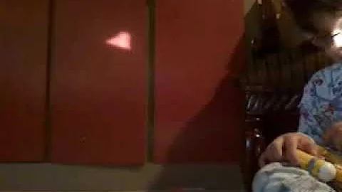 My son discovers the web cam