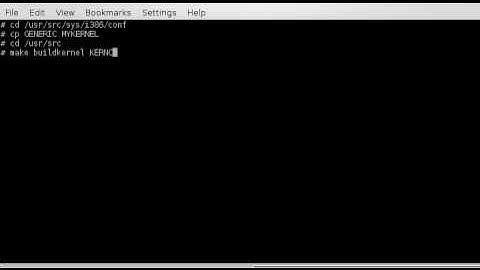 FreeBSD 9 How-to Compile a Custom Kernel