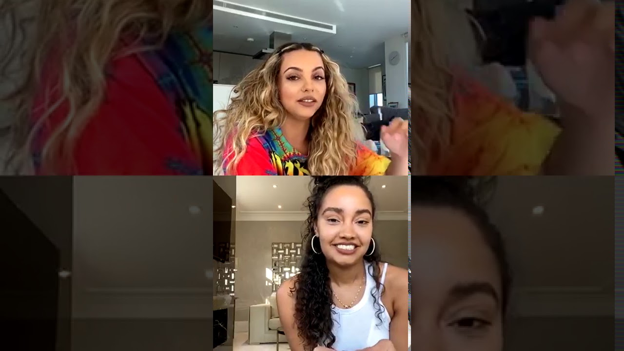 Little Mix livestream with Jade and Leigh Anne
