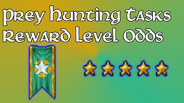 Prey Hunting Tasks - Reward Level Odds