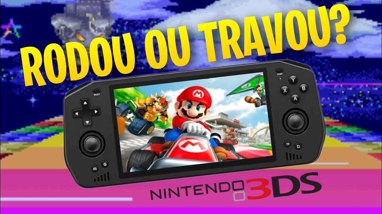 Nintendo 3DS com Citra MMJ no console portátil Android Powkiddy X28:  Configuração e muito Gameplay! 