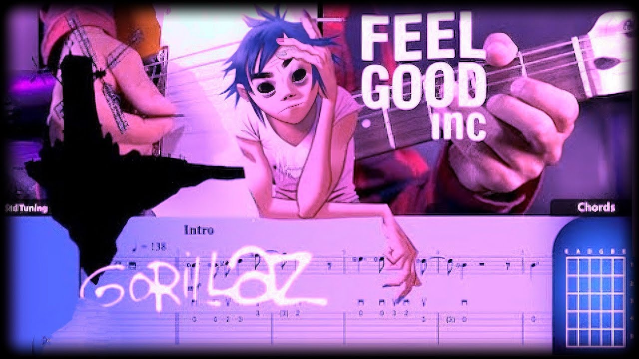 testi gorillaz feel good inc