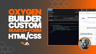 Custom Search Form Using HTML And CSS Code Block In Oxygen Builder