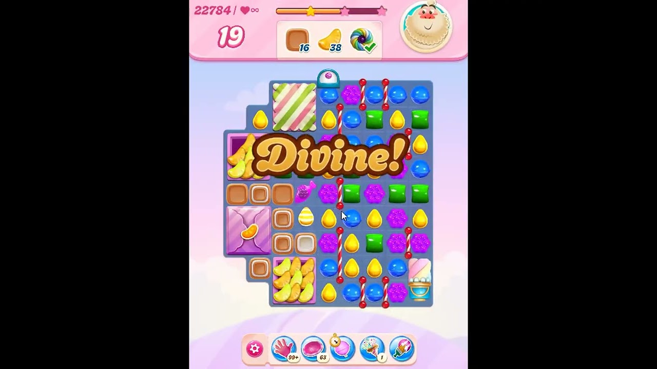 Candy Crush Saga Level 22784 - NO BOOSTERS | SKILLGAMING ✓ - YouTube