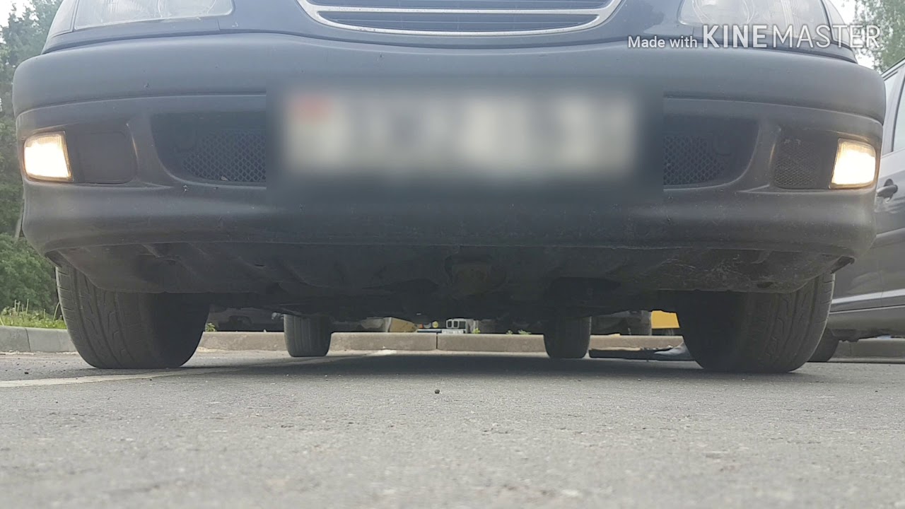 Работа реле плавного включения ПТФ Авенсис T22 - YouTube