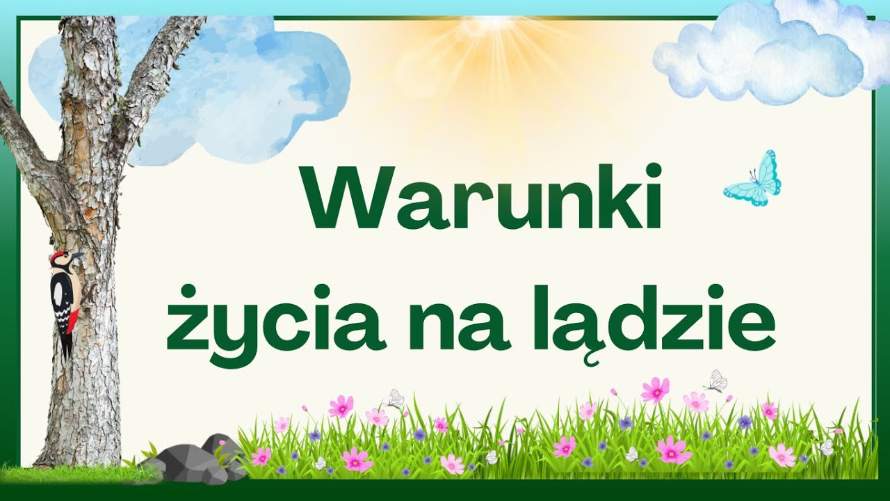 Tajemnice życia na lądzie - przystosowanie do życia na lądzie - lekcja