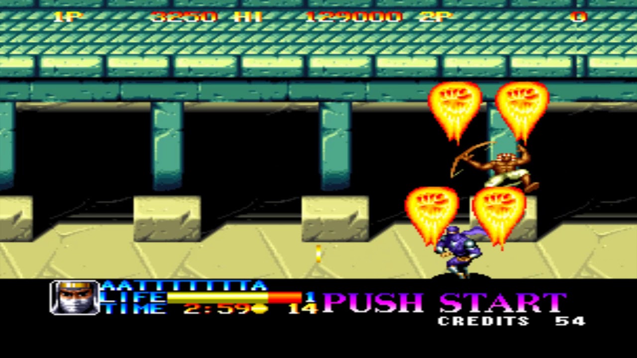 MAME: Ninja Commando - YouTube