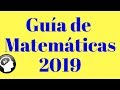 Guía de Matematicas, UNAM 2019, ÁREA 3