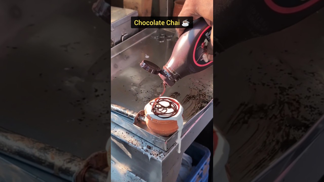 Street Style Chocolate Chai recipe 🥹🤌🏻
