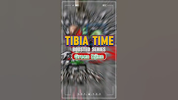 Tibia Time Boosted Series: Green Djinn! #tibia #gaming #shorts