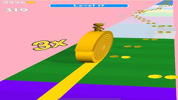 WORLD RECORD in LAYERS ROLL 💚😱🌈 Gameplay All Levels Walkthrough iOS, Android New Game Update