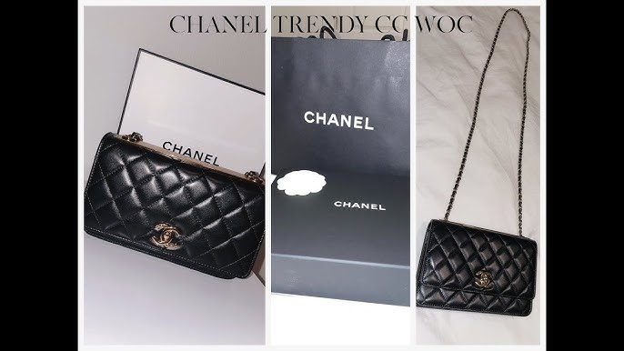 CHANEL TRENDY CC, wallet on a chain, WOC, Review