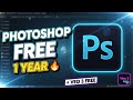 Adobe Photoshop FREE 1 Year Subscription Trick 🔥 | Veo 3 Free Access | 2025 New Method