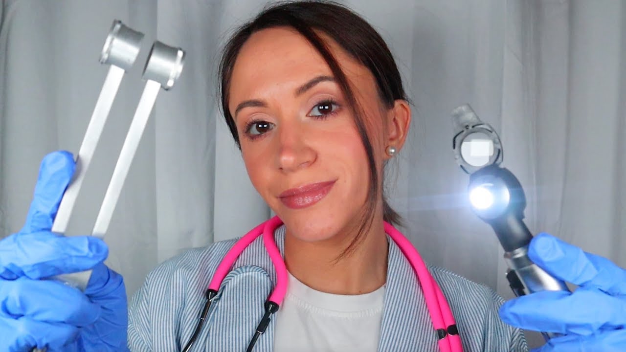 ASMR / Concussion Test (medical roleplay) - YouTube