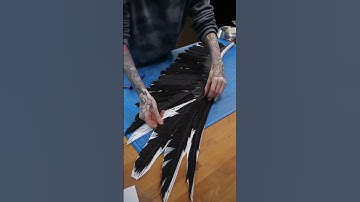 How to make foam wings #foamcrafts #wings #cosplay